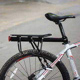 Bicycle Rear Rack Carrier - Seatpost Mounted, up to 25kg load, 1 year warranty
