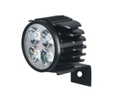 E-Bike Front Light with horn - 36V/48V/60Vdc compatible, 4 LEDs, 16W, aluminum