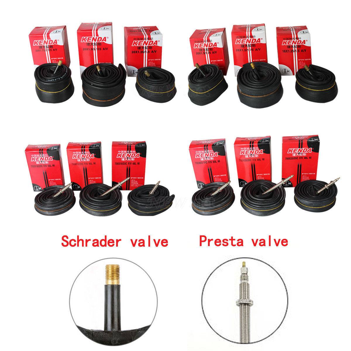 26 mountain bike inner tube best sale