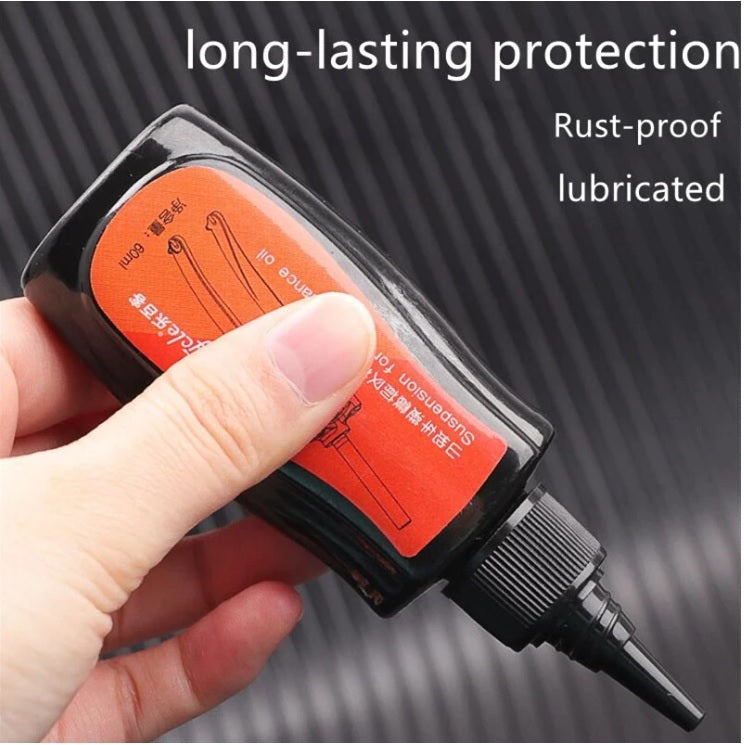 Bicycle Fork Lubricant Suspension fork maintenance oil 60ml Green