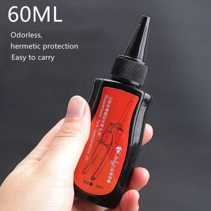 Bicycle Fork Lubricant Suspension fork maintenance oil 60ml Green