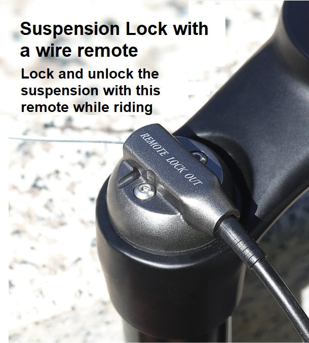 Mountain bike lock suspension 2025