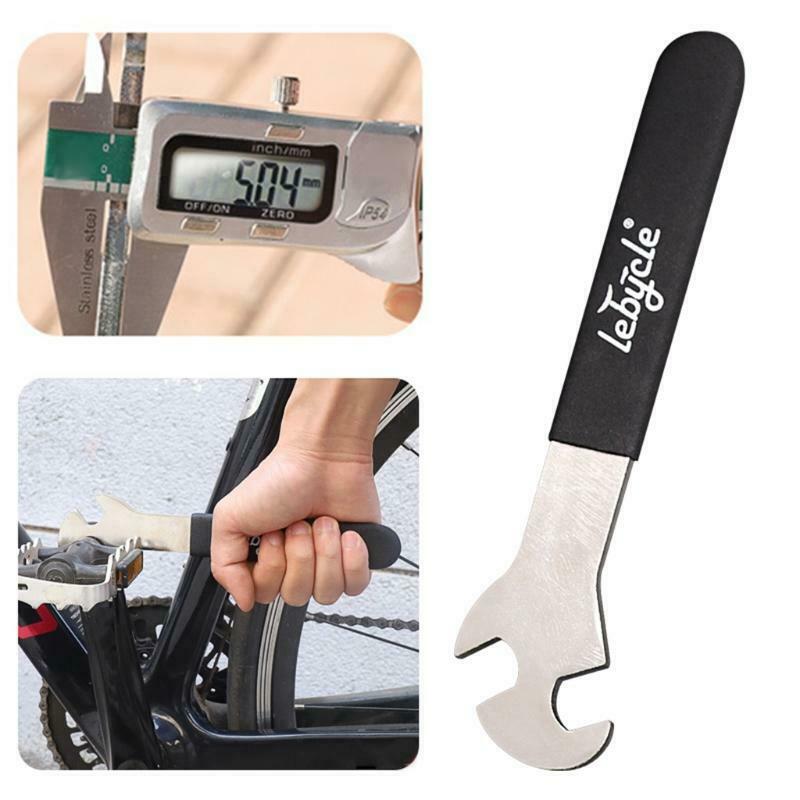 Lebycle Pedal Tensioner Double Wrench Bicycle Pedal Wrench Green