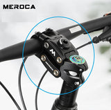 Bicycle Handlebar Suspension Stem - suspension range 15~20mm, 31.8x90mm, Black