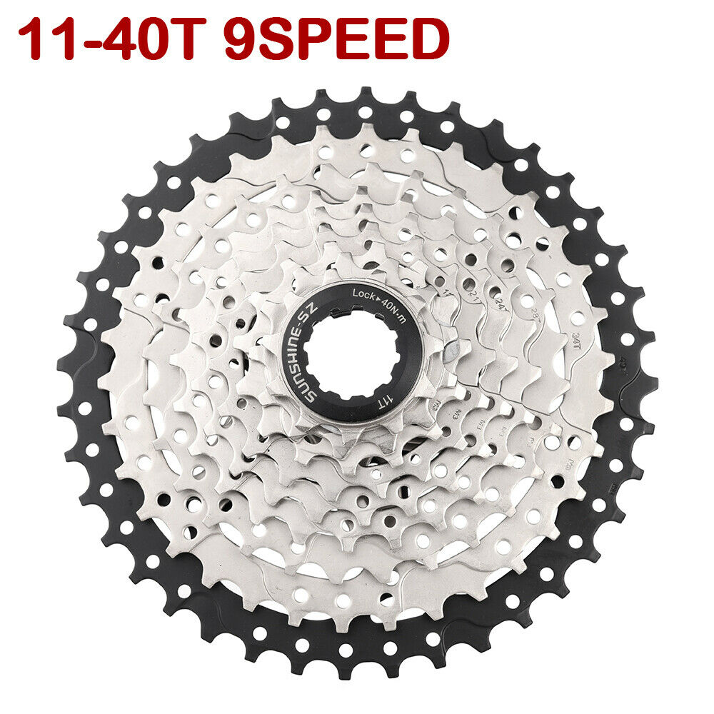 Cycle Cassette Sunshine MTB 9 Speed 11 40T Green Eden E Bikes