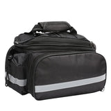Bike Rear Rack Bag Pannier Shoulder Bag - about 27L, Black