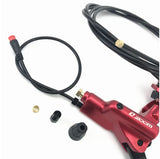 ZOOM MTB Bicycle Hydraulic Disc Brake set with power-cut sensors - Front & Rear