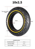 E-Scooter Solid Tire - 10" x 2.5, Non-Pneumatic, anti-puncture