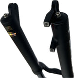MTB Bike Tapered Fork - 27.5" 28.6/39.8mm, Air Spring Suspension, 120mm travel