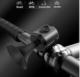 Electronic Horn for Bike and Scooter - 120dB Loud, Water proof, black