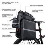 Rhinowalk Bike Waterproof Pannier - Expandable to 11L/17L/30L, Black, Quality