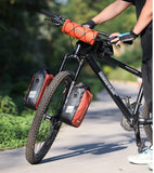 RHINOWALK Waterproof Handlebar Roll Bag - 2.4 Liter, Orange