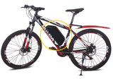 E-Bike Lithium Battery - 36V 16Ah or 576 Wh, 18650 cells inside, Parrot type