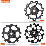 Lebycle Bicycle Rear Derailleur Guide Wheel - 13T, black