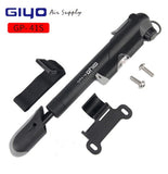 GIYO Air Inflator Bicycle Bike Mini Pump - 120PSI Max. 2 Way Pump With Gauge