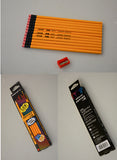 Marco Pencils With Eraser end 4200E - Marco HB, 12pcs/pack x2
