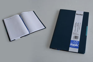 Notebook with PVC Leather cover -B5 120 sheets, 5 pcs