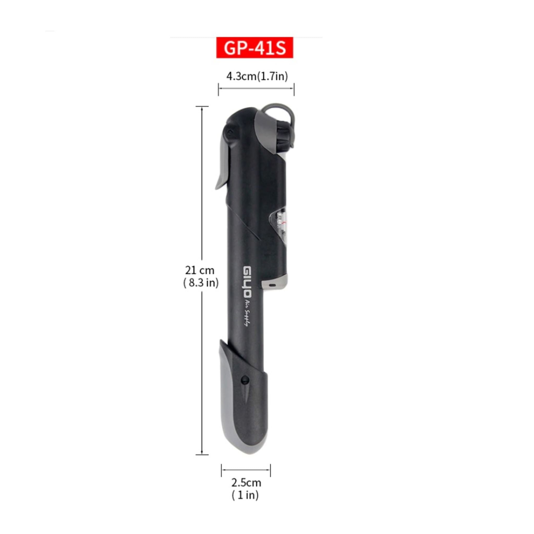 GIYO Air Inflator Bicycle Bike Mini Pump 120PSI Max. 2 Way Pump