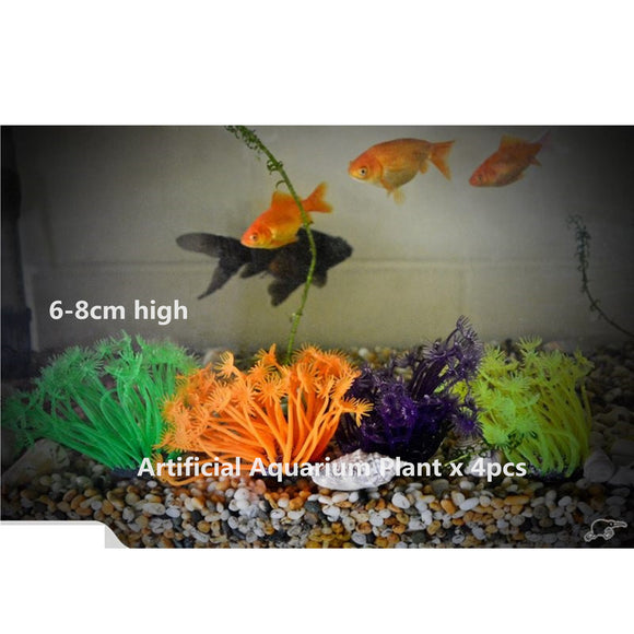 Artificial Aquarium Plant x 4