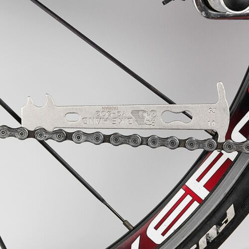 BIKE HAND Bicycle Bike Chain Wear Indicator Tool Chain Checker – Green ...