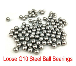Ball Bearings Loose for wheel Hub bearing - G10, 6.35mm (1/4") x 20pcs