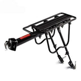 Bicycle Rear Rack Carrier - Seatpost Mounted, up to 25kg load, 1 year warranty