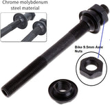 Bicycle Hub Axle Nut - Thick, for 9.5mm axle, 2pcs