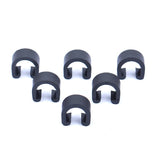 Bike cable clip - C type/U Shaped, shifter cable and brake cable clamp, 10pcs