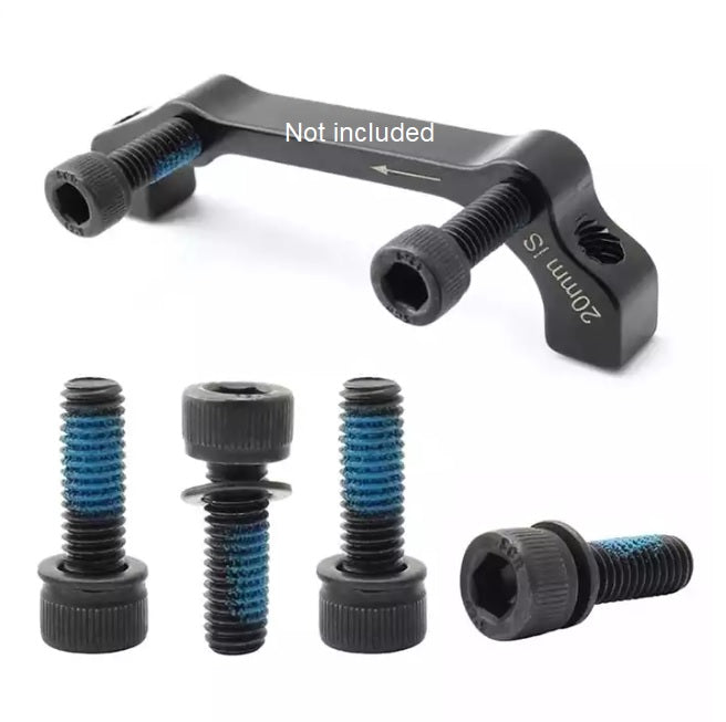 Bike Disc Brake Caliper Adapter Screw Brake Caliper Mount Bolt M6*18 Green Eden EBikes