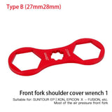 Bike Front Fork Cap Wrench - 27mm/28mm, For most pneumatic forks