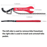 BIKE HAND YC-502A Cassette Removal, 15/16mm Open-end Spanner, BB Wrench