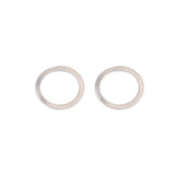 Bike pedal washer pedal spacer - 20mm OD, 14mm inner diameter, 0.5mm thick, aluminum, 4pcs