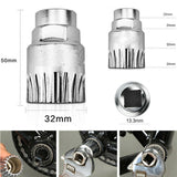 Bike Repair Tool Kit 5 in 1 - for cassette, bottom bracket, chain, Crank