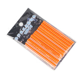 Bicycle Wheel Spoke Reflectors Bike Reflective Tubes Clip On - 12pcs, Orange