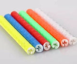 Bicycle Wheel Spoke Reflectors Bike Reflective Tubes Clip On - 12pcs, Red