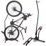Bike Stand - Upright Adjustable Storage Stand Vertical Floor Mount Holder