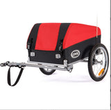 Bike Trailer - Foldable,  Luggage Carrier, Pet Trailer, Red