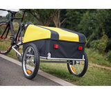 Bike Trailer - Foldable,  Luggage Carrier, Pet Trailer, Red