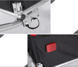 Bike Trailer - Foldable,  Luggage Carrier, Pet Trailer, Red
