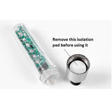 Bike Valve LED light - Letter light, 7 LEDs, 2pcs, Blue