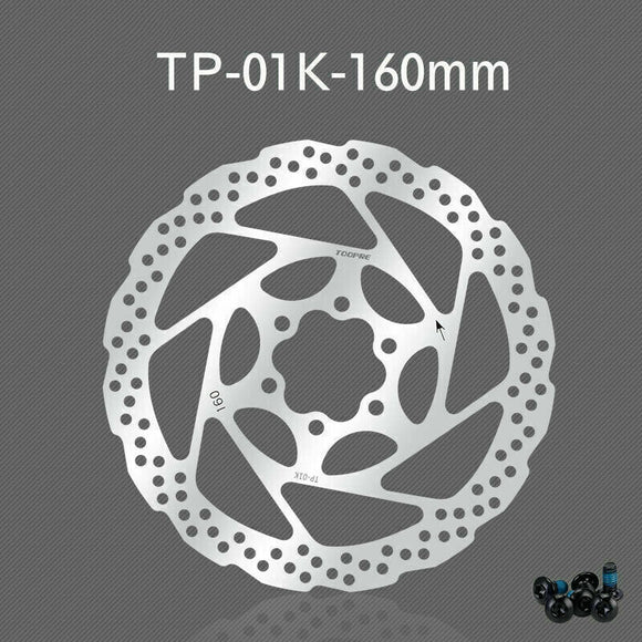 TOOPRE TP-01K Bike Cycle Brake Disc Brake Rotor - 160mm