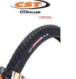 Bike Bicycle Tyre - CST, CORPORAL, C1605, 700X38C, Wear Resistant, Anti-puncture