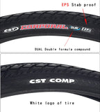 Bike Bicycle Tyre - CST, CORPORAL, C1605, 700X38C, Wear Resistant, Anti-puncture