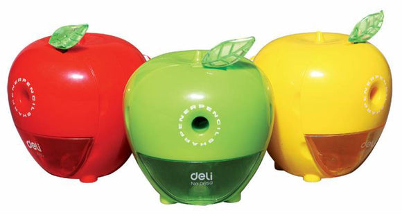 Deli Pencil Sharpener Unique Apple Shape E0659 – Green Eden E-Bikes