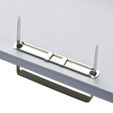 Deli E5549 Metal Prong Fasteners - 2-Hole, 80mm, 50 sets/box