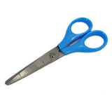 Deli Scale Scissors Stainless Steel W37452 - School Use, Blue, 138mm