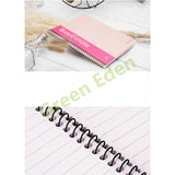 Deli notebook E7690 A4 8mm x30 lines 100 pages, spiral binding