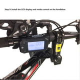 E-Bike DIY Kit - convert 26" mountain bike to EBike, 36V 350W,10.4Ah, Throttle