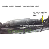 E-Bike DIY Kit - convert 29"/700c bike to E-Bike, 36V 350W motor, 12.8Ah LG