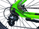 Mid-Drive Step-Through E-Bike - 27.5", 48V 500W motor, 460.8Wh LG Battery, Green